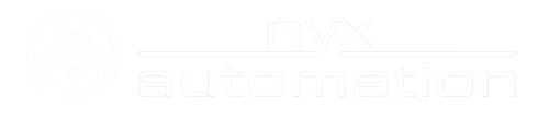 nyx automation logo white